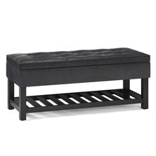 Load image into Gallery viewer, Cosmopolitan - Storage Ottoman Bench With Open Bottom