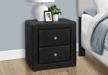 Load image into Gallery viewer, Nightstand, Storage Drawer Versatile Use, Upholstered, Transitional