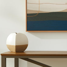 Load image into Gallery viewer, Block Table Vase - Beige / Cream