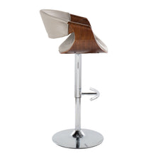 Load image into Gallery viewer, Symphony - Mid Century Modern Adjustable Barstool & Swivel With Rounded T Footrest (Set of 2)