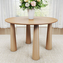 Load image into Gallery viewer, 79" Solid Wood Oval Dining Table - Natural