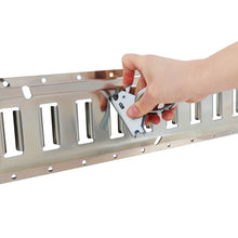 Load image into Gallery viewer, Universal E Track Tie-Down Rail Kit For Trucks, Vans, Garages - Silver