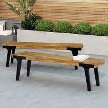 Load image into Gallery viewer, Dining Bench (Set of 2) - Teak