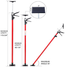 Load image into Gallery viewer, Adjustable Support Pole System For Drywalls And Cabinets With Carry Bag