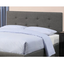 Load image into Gallery viewer, Bed With Tufted Headboard And Storage Drawer