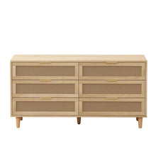 Load image into Gallery viewer, 6 Drawer Storage Modern Cabinet For Bedroom