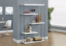 Load image into Gallery viewer, Bookshelf, Bookcase, Etagere, 5 Tier, Office, Glossy Contemporary & Modern - White