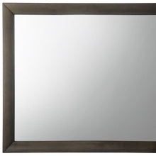 Load image into Gallery viewer, 35" Oak Framed Accent Mirror - Gray
