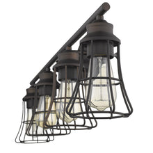 Load image into Gallery viewer, Piers 4-Light Vanity - Oil-Rubbed Bronze