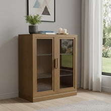Load image into Gallery viewer, 31'' Accent Cabinet With Two Doors - Brown