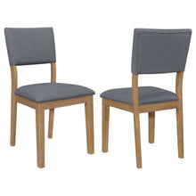 Load image into Gallery viewer, Topeka - Upholstered Dining Side Chair (Set of 2) - Brown
