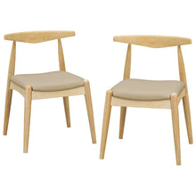 Load image into Gallery viewer, Dining Chairs With Ergonomic Backrest (Set of 2)