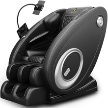 Load image into Gallery viewer, Massage Chair Recliner, Zero Gravity With Full Body Air Pressure - Black