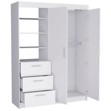 Load image into Gallery viewer, Three Drawer Combo Dresser - White