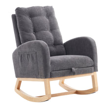 Load image into Gallery viewer, Accent Rocking Chair With Footrest, High Back