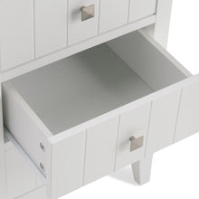 Load image into Gallery viewer, Acadian - 4 Drawer Floor Storage Cabinet - Pure White