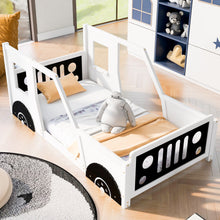 Load image into Gallery viewer, Classic Car Shaped Platform Bed With Wheels