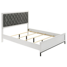 Load image into Gallery viewer, Taraval - Queen Upholstered Panel Bed - White