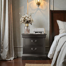 Load image into Gallery viewer, Nightstand With 2 Drawers