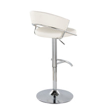 Load image into Gallery viewer, Jie - Contemporary Adjustable Barstool With Swivel & Rounded T Footrest (Set of 2)
