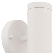 Load image into Gallery viewer, LED Two Light Can Shape Wall Sconce - White