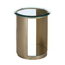 Load image into Gallery viewer, Houston - Round Chairside Table - Brushed Gold