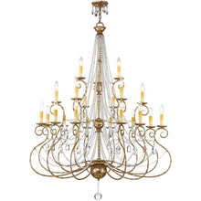 Load image into Gallery viewer, 54" Multi Light Dimmable Chandelier With Shades - Bronze