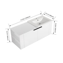 Load image into Gallery viewer, Modern Bathroom Vanity Sink Combo With Spacious Storage