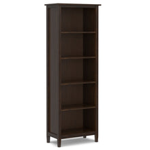 Load image into Gallery viewer, Warm Shaker - 5 Shelf Bookcase