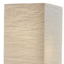 Load image into Gallery viewer, Two Light Column Floor Lamp With Rectangular Shade - White