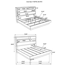 Load image into Gallery viewer, Edmondson - Bookcase Headboard Bed