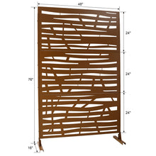 Load image into Gallery viewer, Outdoor & Indoor Privacy Screen Metal Privacy Screen