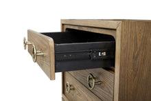Load image into Gallery viewer, 3 Drawer Nightstand With USB - Latte
