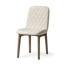 Load image into Gallery viewer, Upholstered Fabric Dining Side Chair - Cream