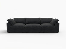 Load image into Gallery viewer, 120" Blend Modular Sofa - Black