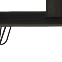 Load image into Gallery viewer, Set of Two Espresso and Black Wood and Metal Furniture Set