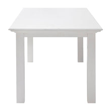 Load image into Gallery viewer, 71" White Solid Wood Dining Table