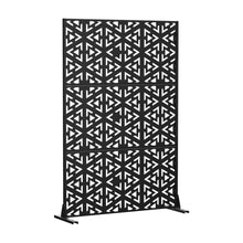 Load image into Gallery viewer, Three Panel Screen Room Divider (562841) - Black