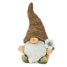 Load image into Gallery viewer, Poly Standing Gnome Tabletop Sculpture (Set of 2) - Brown