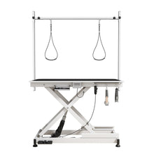 Load image into Gallery viewer, Super Deluxe Electric Pet Grooming Table, Height Adjustable