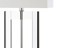 Load image into Gallery viewer, 26" Novelty Table Lamp LED With Drum Shade - Clear