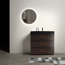 Load image into Gallery viewer, Alice - Bathroom Vanity With Large Storage Freestanding Bathroom Vanity, Sink For Modern Bathroom, One-Piece Sink Basin Without Drain And Faucet