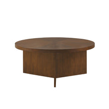 Load image into Gallery viewer, Round Coffee Table With Solid Veneer Top