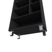Load image into Gallery viewer, Four Tier Bookcase (737972) - Black