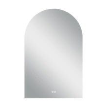 Load image into Gallery viewer, 38" Arch Lighted Frameless Bathroom Vanity Mirror - White