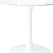 Load image into Gallery viewer, 36" White Metal Dining Table