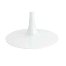 Load image into Gallery viewer, 36" White Metal Dining Table