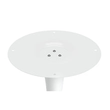 Load image into Gallery viewer, 32" White Metal Dining Table