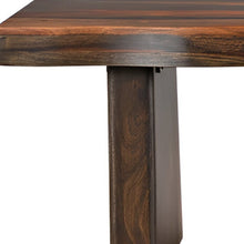 Load image into Gallery viewer, 68" Dark Brown Solid Wood Dining Bench