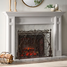 Load image into Gallery viewer, Darcie - Wrought Fireplace Screen, Ornate Design
